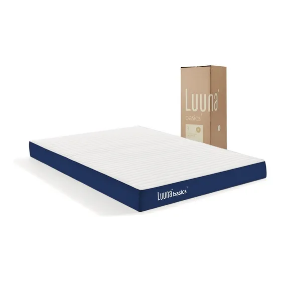 Colchón de Espuma Luuna Basic´s 1 Individual con Pillow Top
