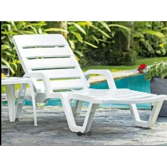Sillas Playa Piscina Silla Playera Reposera Blanco Rey