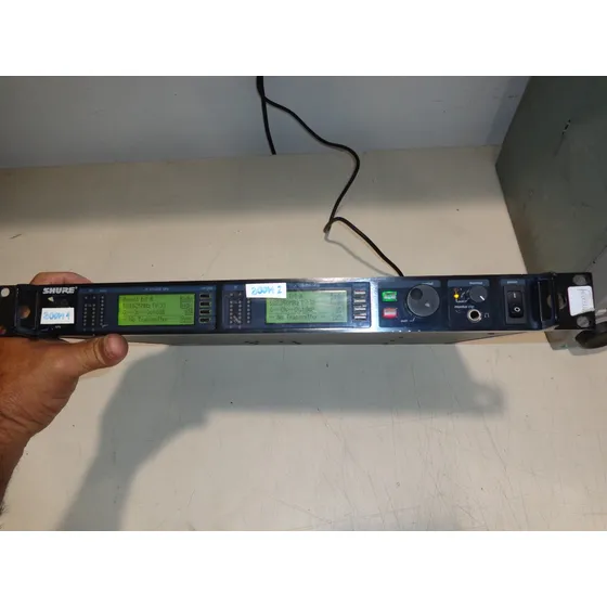 Shure Microfone Ur4d+ Wirelles Receiver