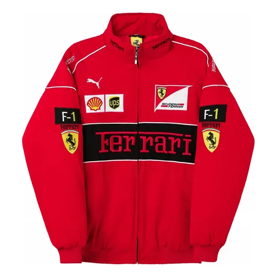 Campera Ferrari F1 Vintage Retro Nascar Automovilismo