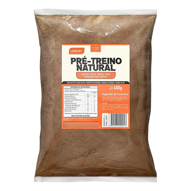 Pré Treino Natural Em Pó (guaraná, Beterraba, Gengibre, Uva) Sabor Neutro Pré Treino Natural Em Pó (guaraná, Beterraba, Gengibre, Uva) Sabor Neutro