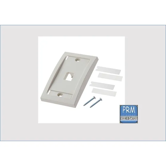 Face Plate 1 Posiciones Panduit Cfp1iwy