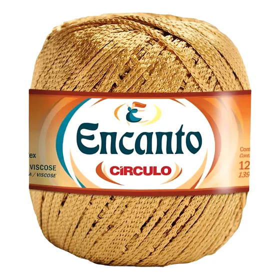 Fio Encanto Croche Brilho Sofisticação 100g 128m- Viscose