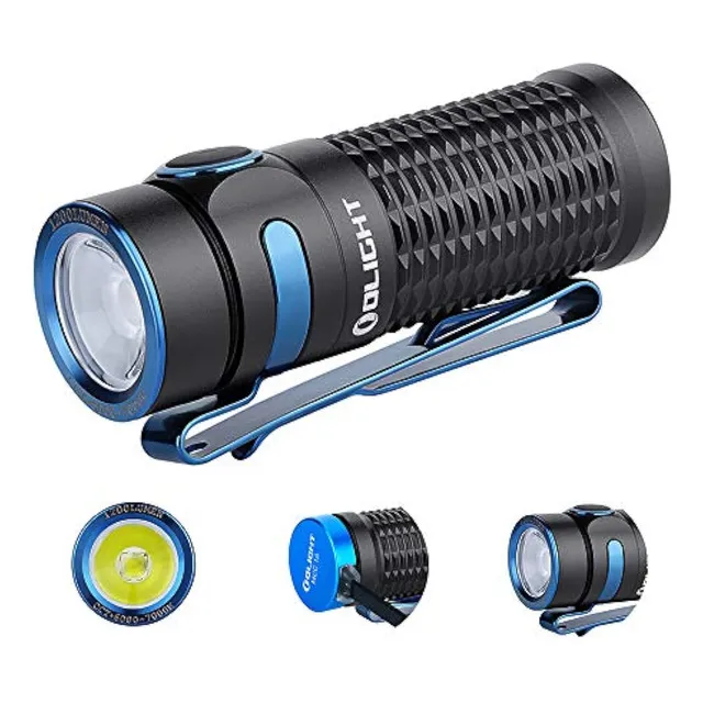 Olight Baton3 - Linterna De 1200 Lúmenes,