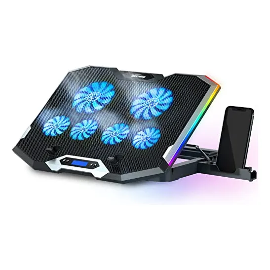 Almohadilla De Refrigeración Para Portátil Topmate C11 Rgb G