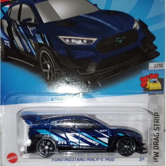 Ford Mustang Mach-e 1400 Color Azul Hot Wheels