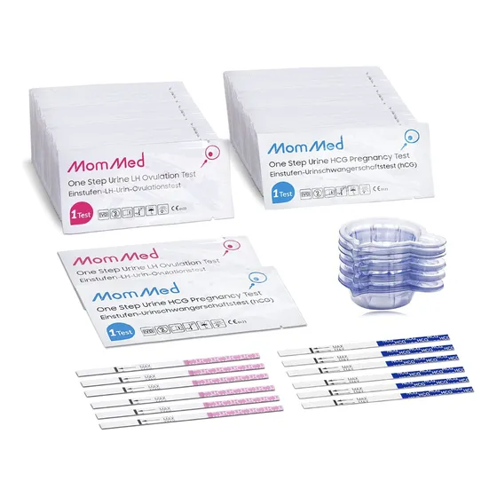 Mom Med 50 Test Ovulacion Y 20 Pruebas De Embarazo