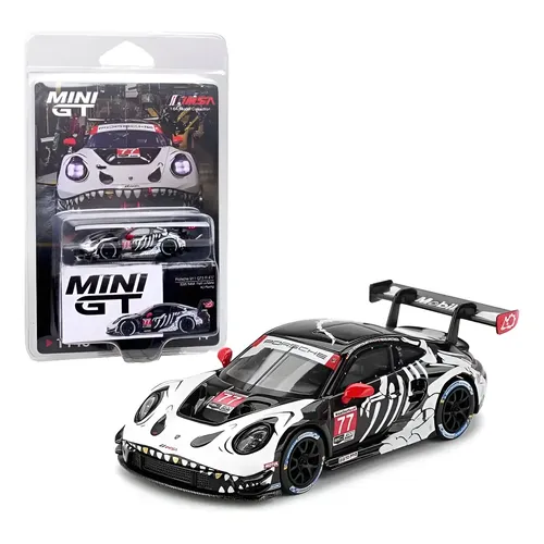Mini Gt Porsche 911 Gt3 Rs #827 Tribute Carrera Rs Branco
