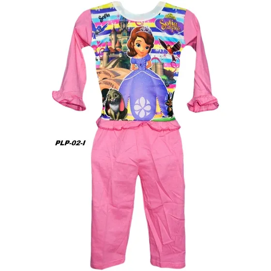 Ropa Dormir Pijamas Niñas Pantalón Camisa Larga Estampadas