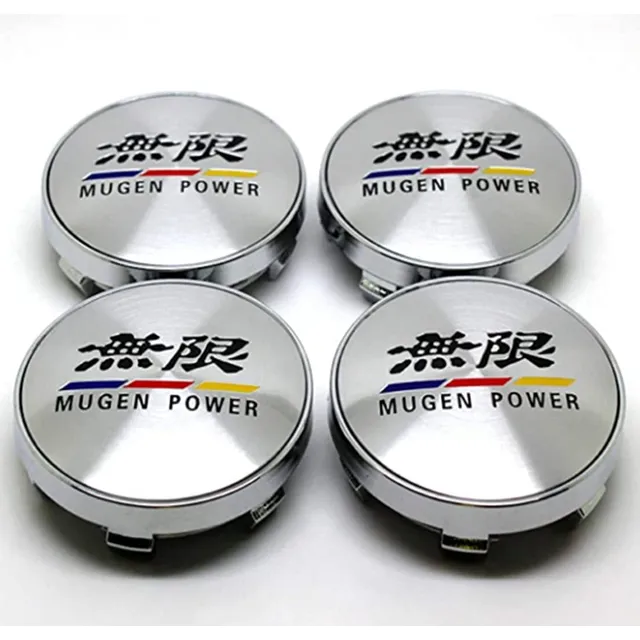 4 Pieza Centro Rueda Coche Para Mugen Power Tapacubo