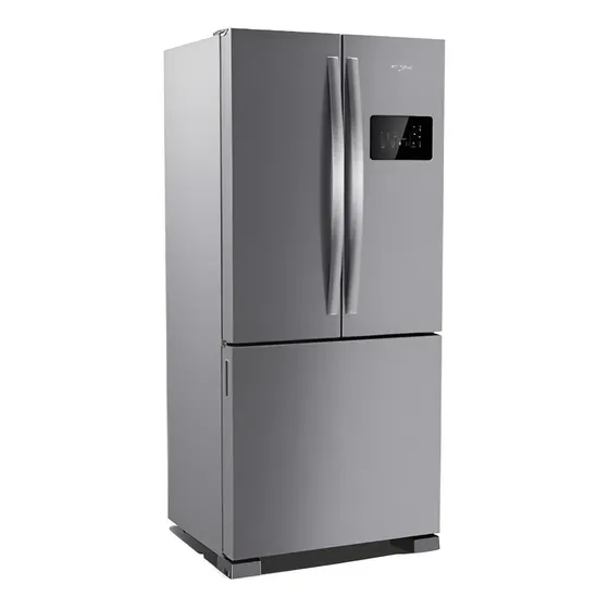 Heladera French Door Inverter Whirlpool Wro85akdwx 554 Lt Color Gris | Cuotas sin interés