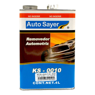 Sayer Removedor Automotriz Ks-0010.40 4 Litros Galon Sayer Removedor Automotriz Ks-0010.40 4 Litros Galon