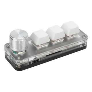 Teclado Abreviado Mini Teclado Mecánico De 3 Teclas Blanco P Teclado Abreviado Mini Teclado Mecánico De 3 Teclas Blanco P