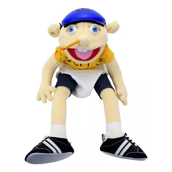 Muñeco De Peluche Jeffy Hand Puppet De 60 Cm