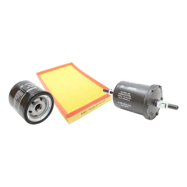 Kit Filtros Chevrolet Corsa Ii Meriva 1.8 8v 16v Bosch