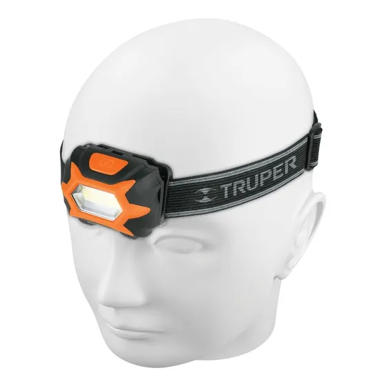 Linterna Vincha Minero Led 20 Mts 150 Lumenes Truper 11751 Color de la luz Blanca
