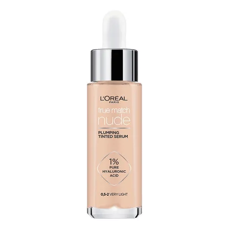 Base de maquillaje en sérum L'Oréal Paris True Match Nude Sérum L'oréal Paris True Match Nude Con Color 30 Ml Tono 4-5 Medium tono 0,5-2 very light - 30mL 30g