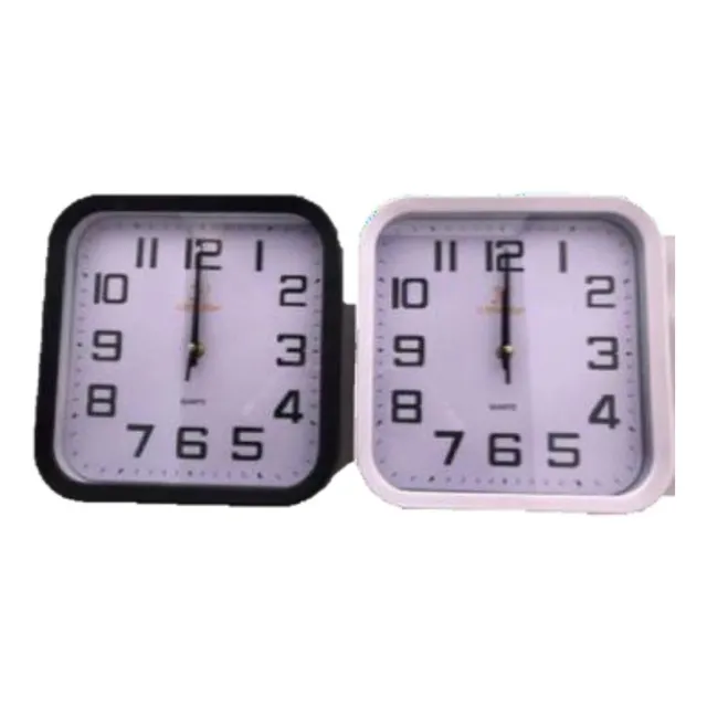 Reloj Analogico De Pared Cuadrado Gd Al Mayor Y Detal