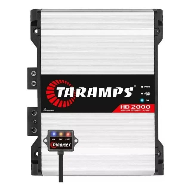 Módulo Amplificador Taramps Hd2000 2000w Rms 1 Canal 4 Ohms