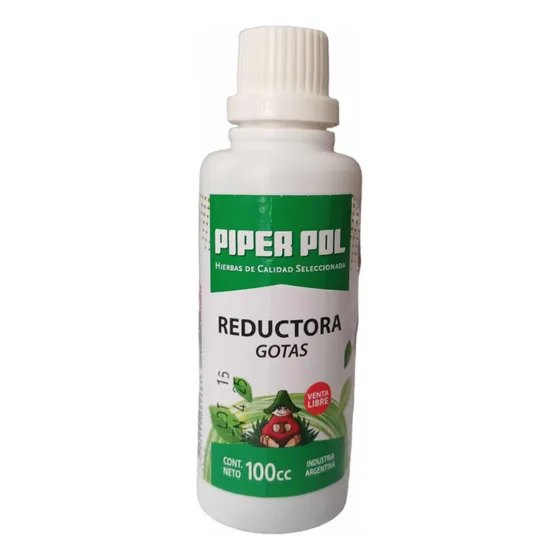 Reductora En Gotas Piper Pol 100cc Hierbas De Calidad
