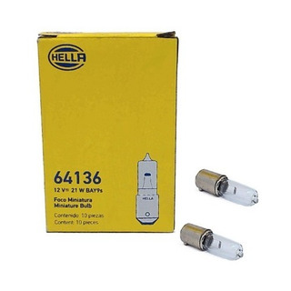 Foco Hella 64136 12v 21w H21w Bay9s Foco Hella 64136 12v 21w H21w Bay9s