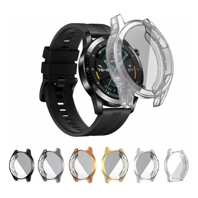 Case Protector De Pantalla Para Huawei Watch Gt2 42mm Y 46mm