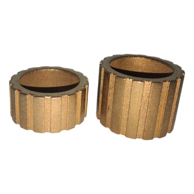 Kit Buje Lavadora Estriado Largo/corto Bronce