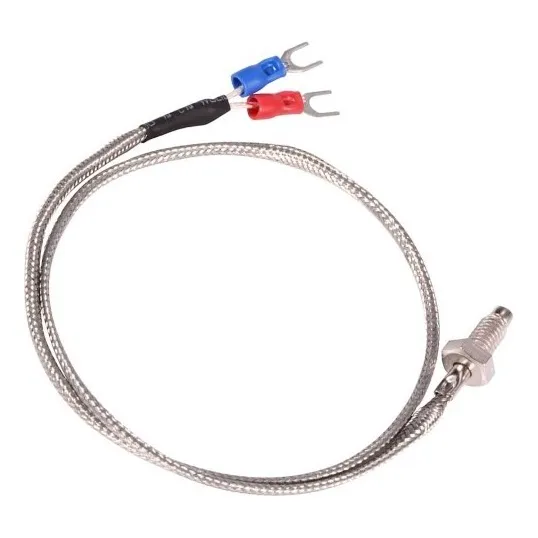 Termopar Tipo K Con Cable De 2 Metros Con Rosca M6