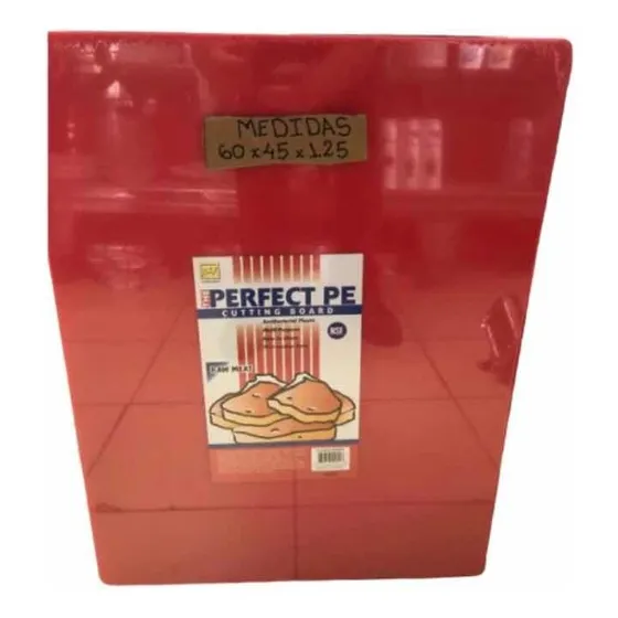 Tabla De Picar Carniceria Polietileno 60x45x1.25cm