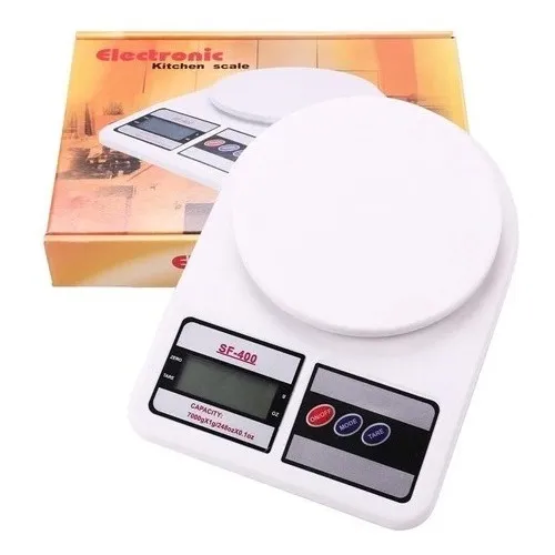 Peso Digital De Cocina Hasta 10kg Incluye Bateria