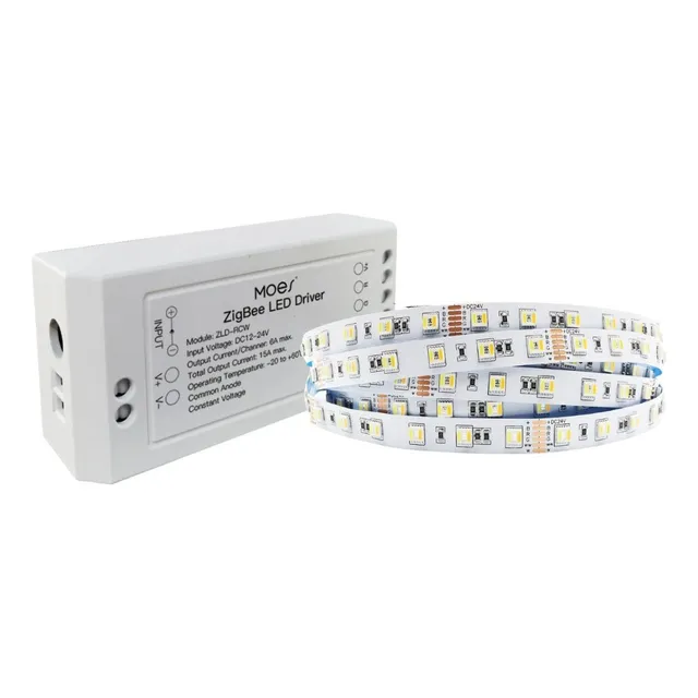 Driver Controlador Cinta Led Rgbwc Smart Zigbee Wifi