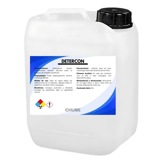 Detercon Detergente Desengrasante Indust Multiusos 20 Litros