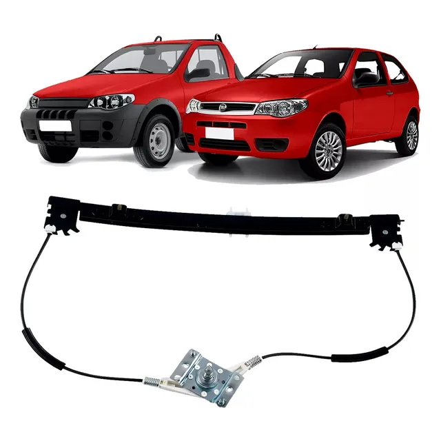 Maquina Vidro Manual Strada 98 A 2003 2004 2005 2006 2017 2p