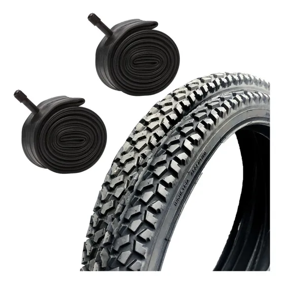 2cubiertas Rct Reforzada 26x1.95 (50-559)+2camaras Rod 26