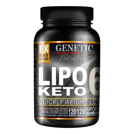 60 Días Rápido Quemador Grasas Definitivo Lipo6 Keto Genetic