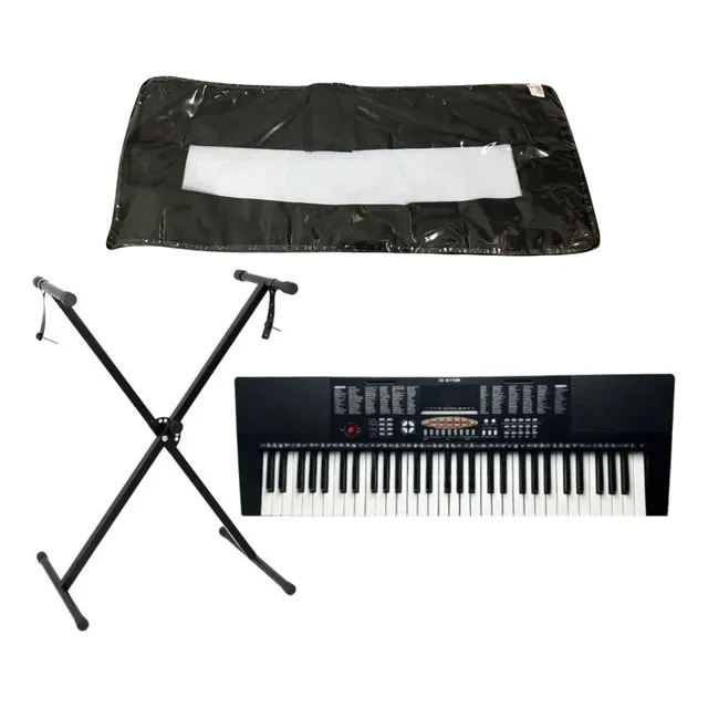 Kit Teclado Mxt + Suporte Mxt Em X + Capa M-t1280