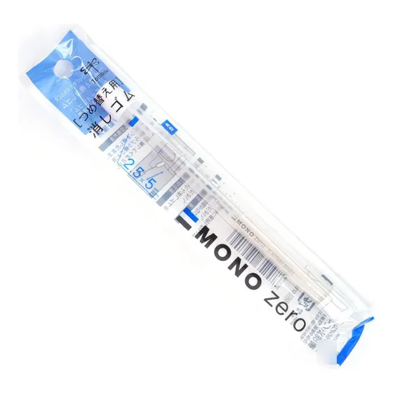 Recambio Tombow Mono Zero Goma Punta Cuadrada 5 Piezas