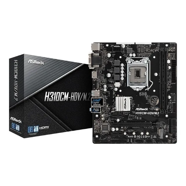 Motherboard Asrock H310cm Hdv 1151