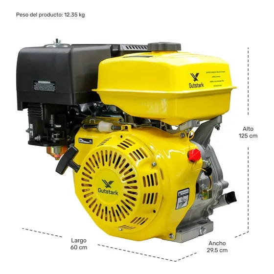 Motor Gasolina 13 Hp 389 Cc Multiproposito 3600 Rpm 6.5 L