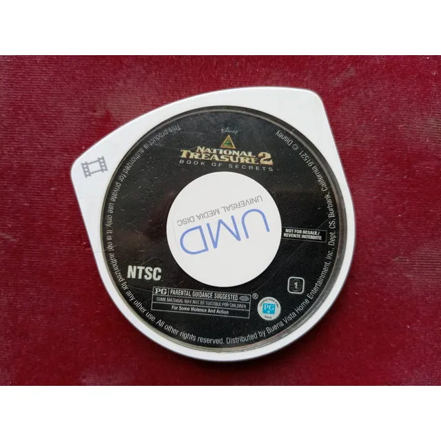 National Treasure 2 ( Pelicula Psp ) 2v           __\(^o^)/_