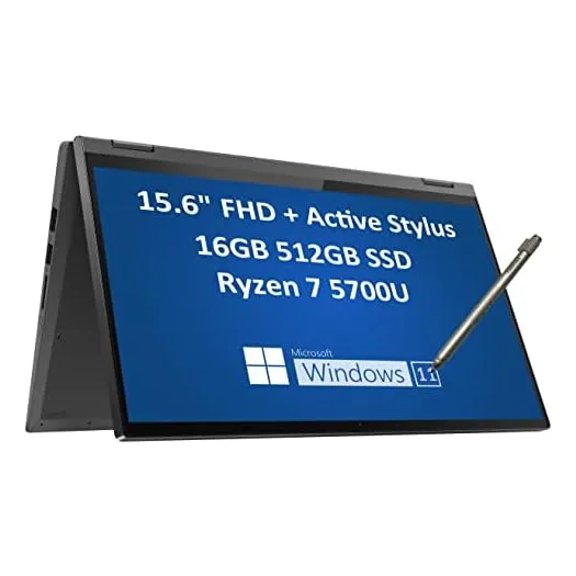 Laptop Lenovo Ideapad Flex 5 15.6  2-in-1 Touchscreen (amd 8