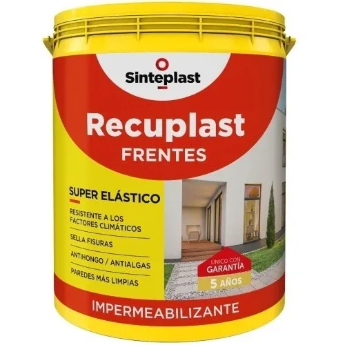 Recuplast Frentes Blanco X 4 Lts Impermeabilizante