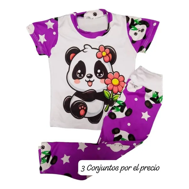 Trío De Conjunto De Niña Leguins ( 3 Conjunto)