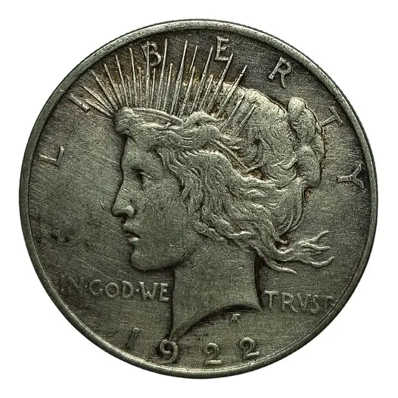 Estados Unidos - Peace Dollar 1922 - Km 150 (ref 039)