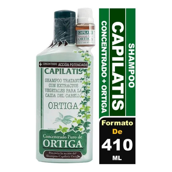 Capilatis Shampoo Ortiga + Concentrado Puro De Ortiga 410 Ml