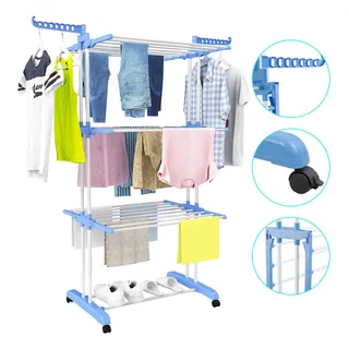 Varal De Roupa Aco Inox Dobravel Vertical Cor Prateado Toaninni Varal De Roupa Aco Inox Dobravel Vertical Cor Prateado Toaninni