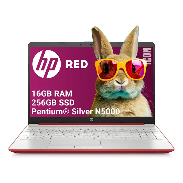 Notebook Hp 15dw 16gb/256gb Ssd N5000 Roja Win 10