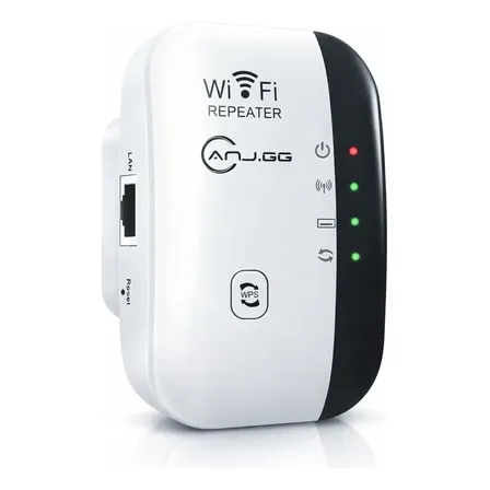 Repetidor De Sinal Alta Wifi 2.4g Velocidade Longa Distância