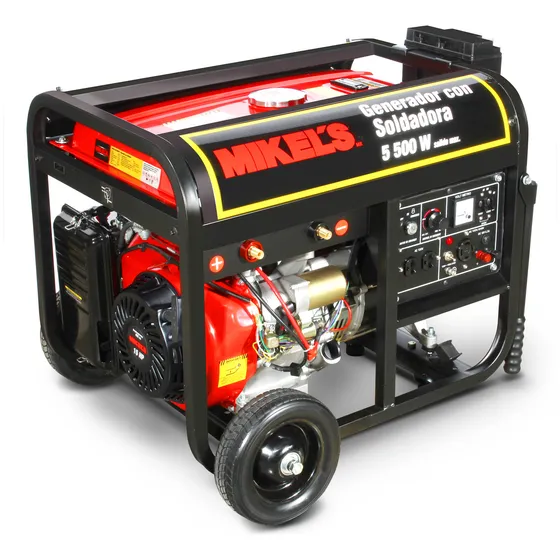 Generador De Corriente Eléctrica Motor 4 Tiempos Con Soldado