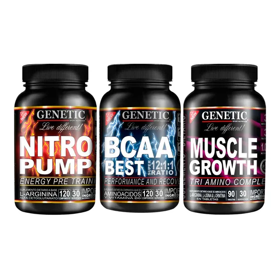 Aminos Bcaa Best 12.1.1 Arginina Nitro Muscle Growth Genetic
